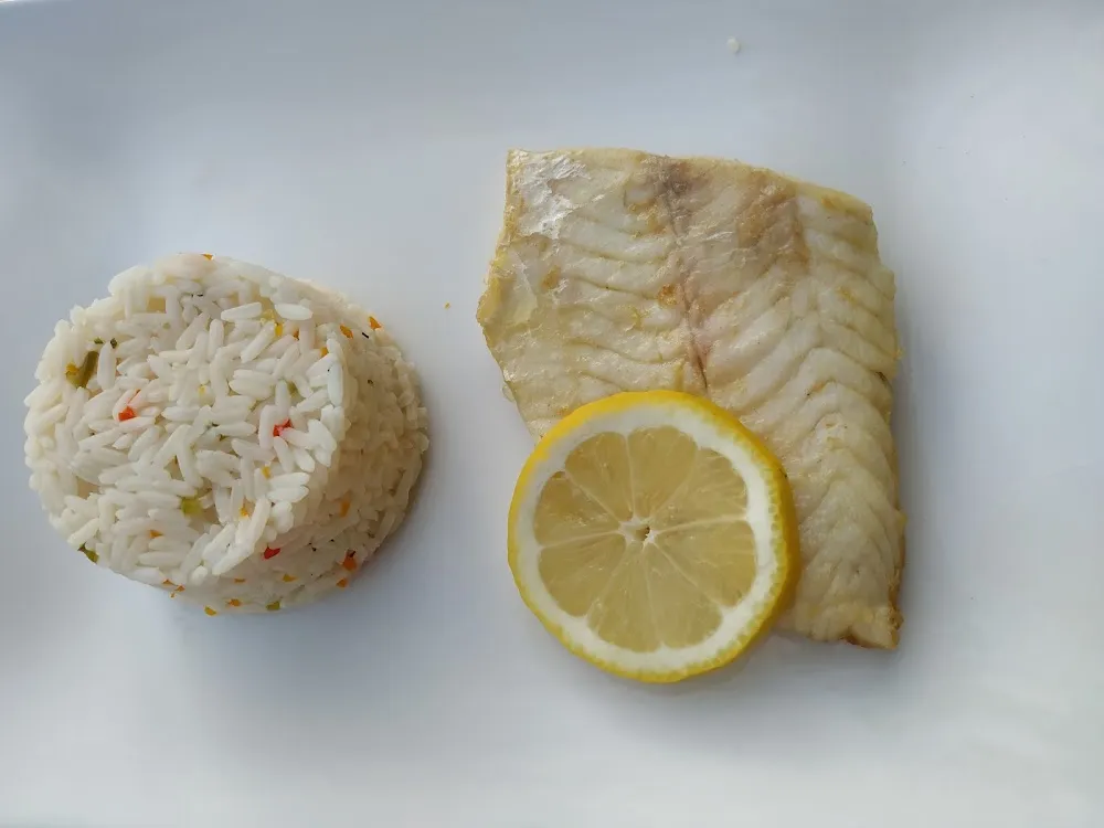 Filet de Poisson Et Riz